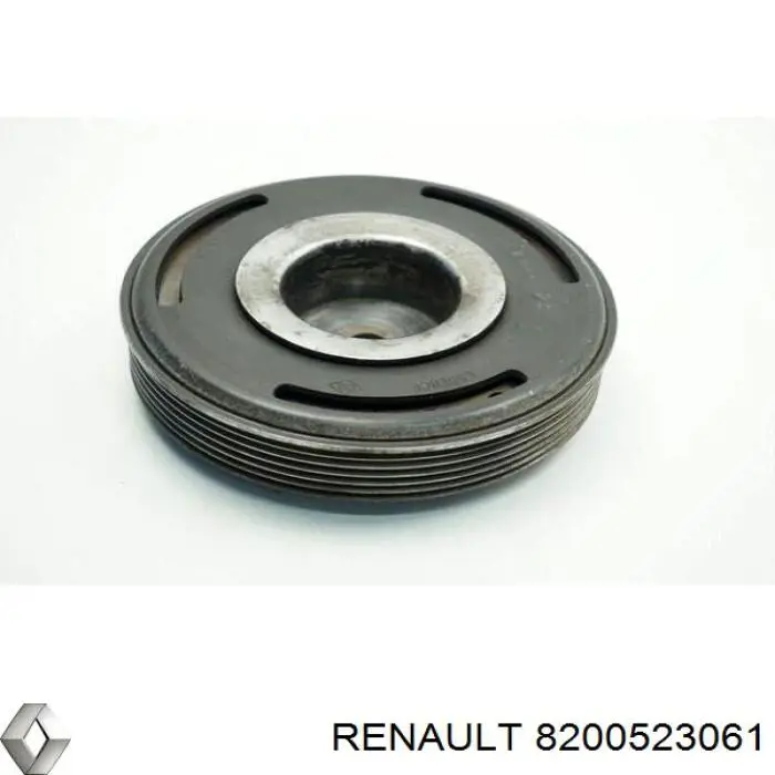 Купить 8200523061 Renault (RVI) Шкив-демпфер коленвала