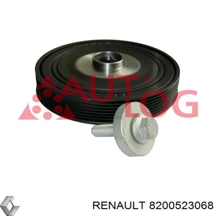 Шкив коленвала 8200523068 Renault (RVI)