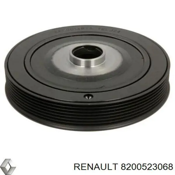 Купить 8200523068 Renault (RVI) Шкив-демпфер коленвала