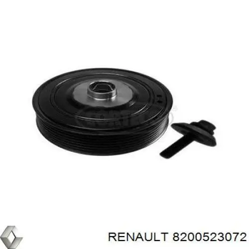 Шкив коленвала (демпфер) Renault (RVI) 8200523072 цена, от 88.84 USD