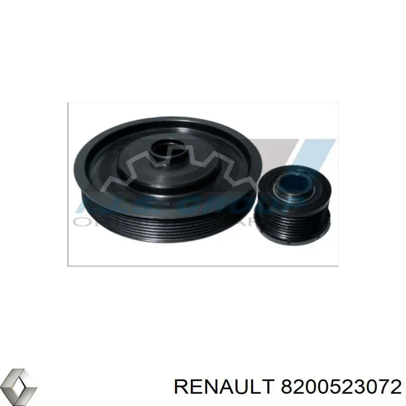 Шкив коленвала 8200523072 Renault (RVI)