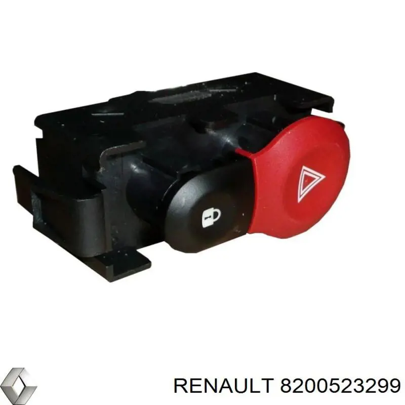 Кнопка включения аварийного сигнала 8200523299 Renault (RVI)