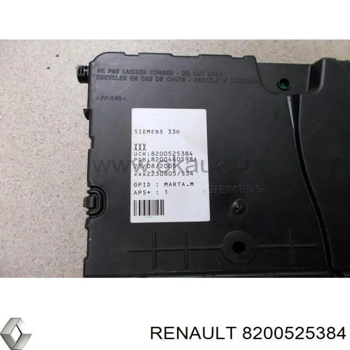 8200525384 Renault (RVI) Блок управления систем комфорта
