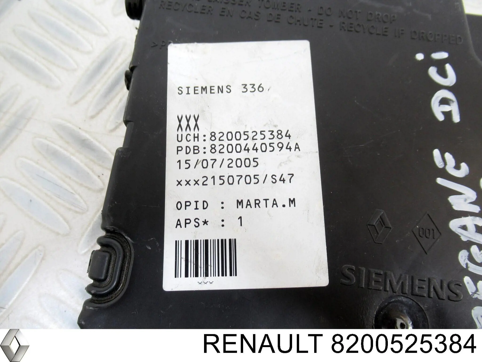 8200525384 Renault (RVI) unidade de conforto
