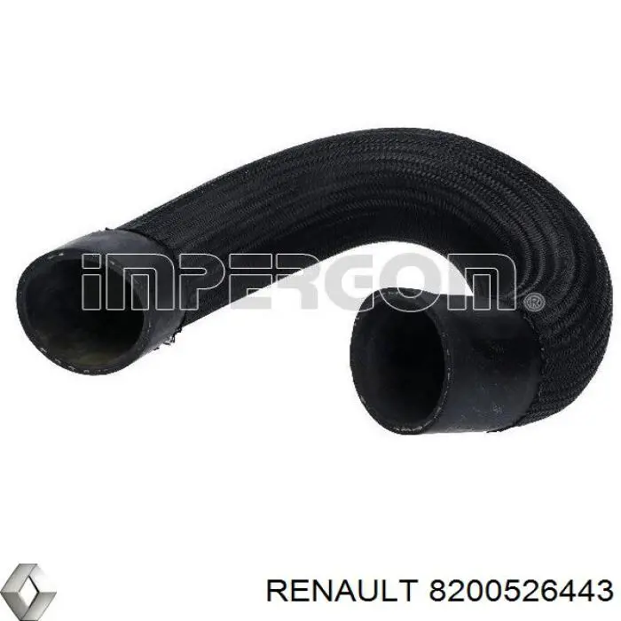 Шланг (патрубок) интеркуллера Renault (RVI) 8200526443