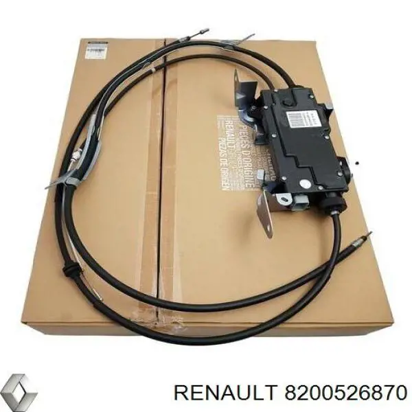 Задний трос ручника 8200526870 Renault (RVI)