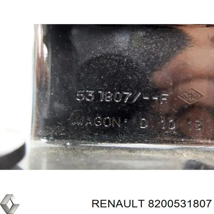 Купить 8200531807 Renault (RVI) Ролик двери боковой (сдвижной) правый центральный