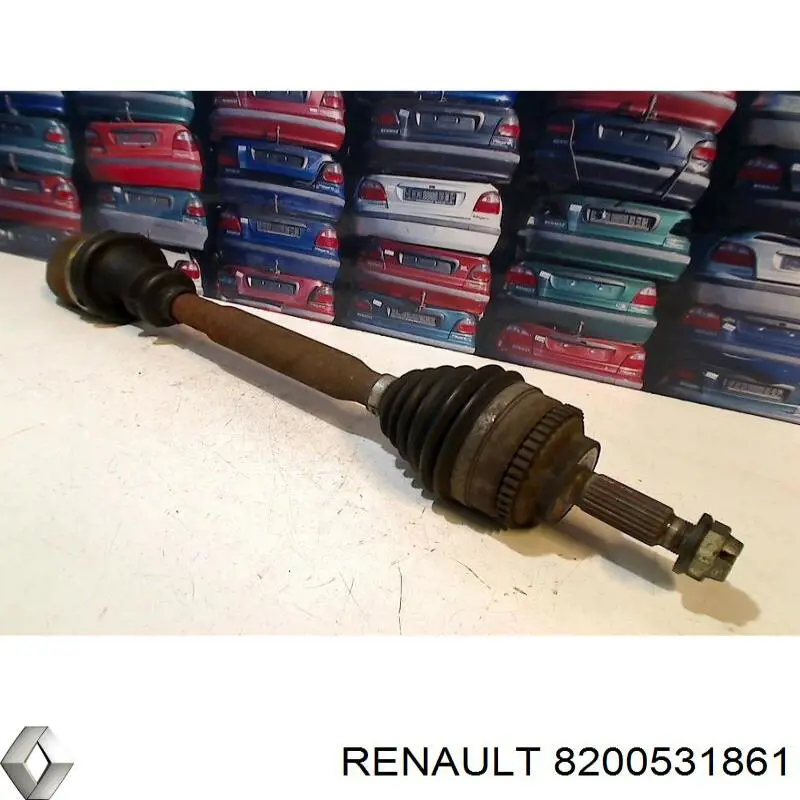 Купить 8200531861 Renault (RVI) Привод в сборе левый