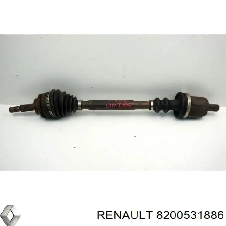 Купить 8200531886 Renault (RVI) Привод в сборе левый