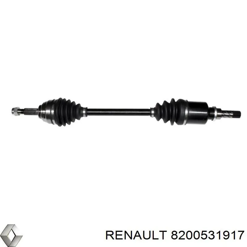 Левая полуось 8200531917 Renault (RVI)