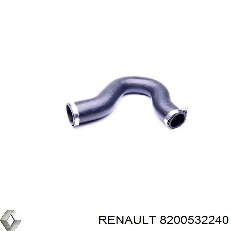 8200532240 Renault (RVI) mangueira (cano derivado esquerda de intercooler)