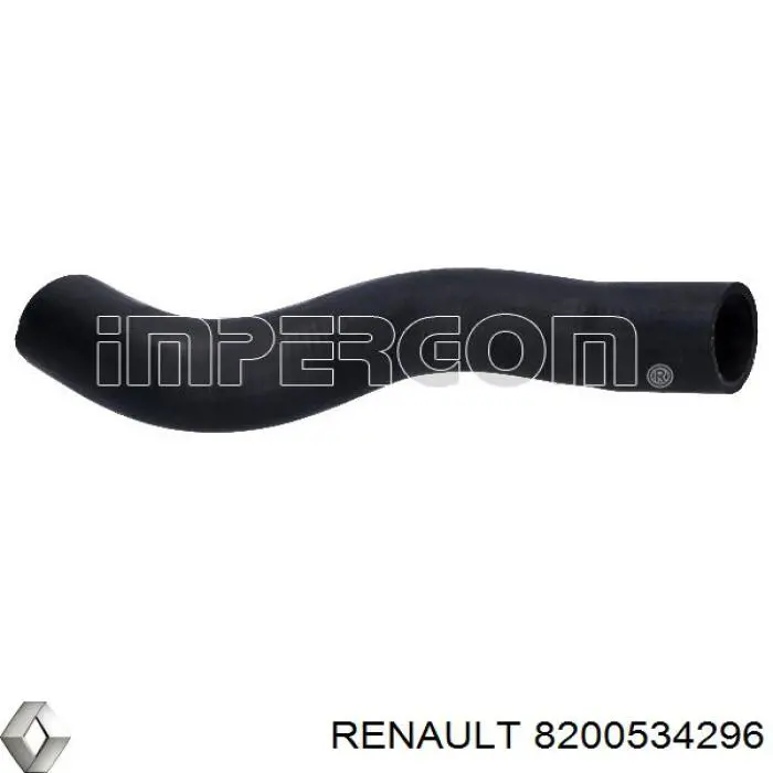 8200534296 Renault (RVI) mangueira (cano derivado direita de intercooler)
