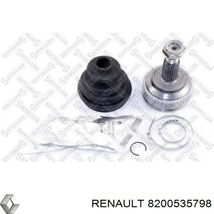 Левая полуось 8200467490 Renault (RVI)
