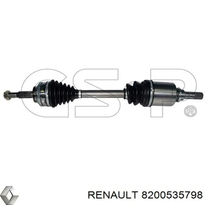 Купить 8200467490 Renault (RVI) Привод в сборе левый