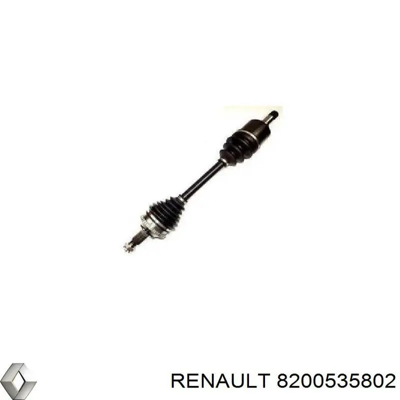 Правая полуось 8200535802 Renault (RVI)