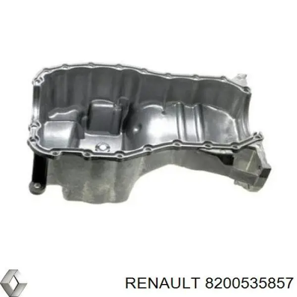 8200535857 Renault (RVI) panela de óleo de cárter do motor