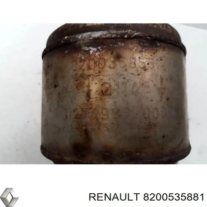 8200535881 Renault (RVI) Конвертор-катализатор