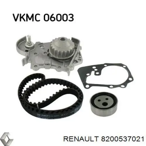 Зубчатый ремень Renault (RVI) 8200537021 цена, от 10.42 USD