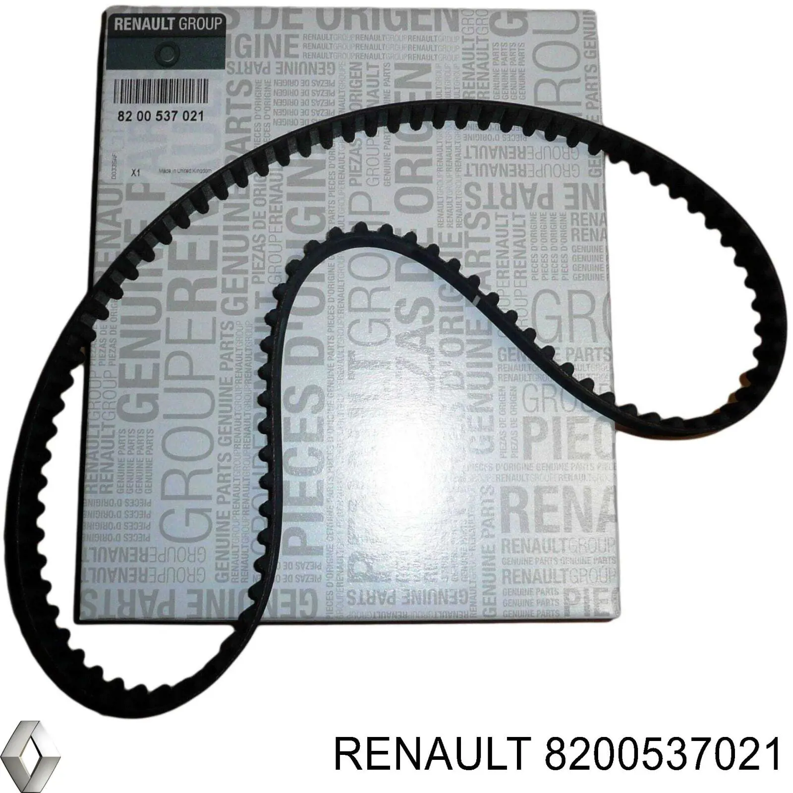8200537021 Renault (RVI) correia do mecanismo de distribuição de gás