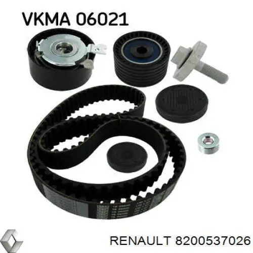 Ремень ГРМ Renault (RVI) 8200537026