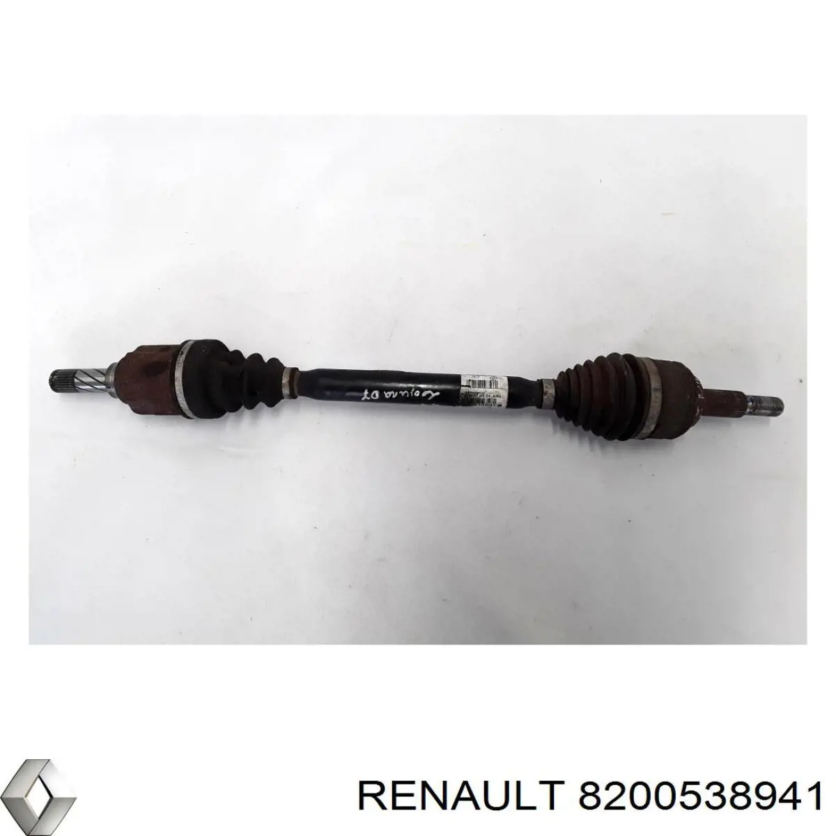 391016312R Renault (RVI) semieixo (acionador dianteiro esquerdo)