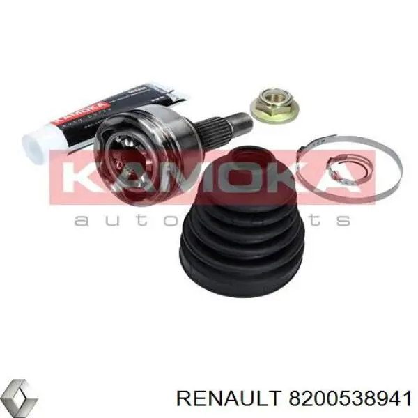 Левая полуось 8200538941 Renault (RVI)