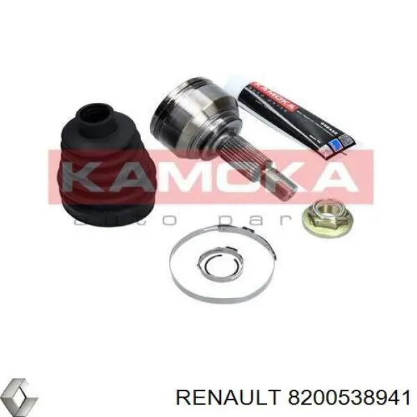 Купить 8200538941 Renault (RVI) Привод в сборе левый