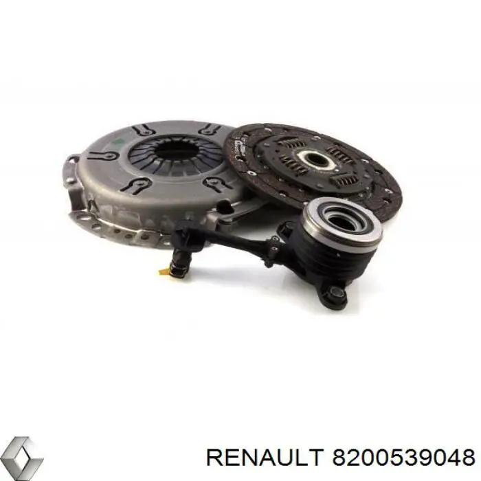 Купить 8200539048 Renault (RVI) Комплект сцепления (диск, корзина, подшипник)