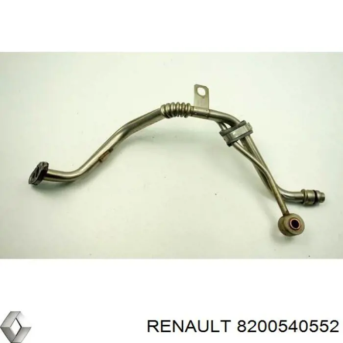 8200540552 Renault (RVI) tubo (mangueira de fornecimento de óleo de turbina)
