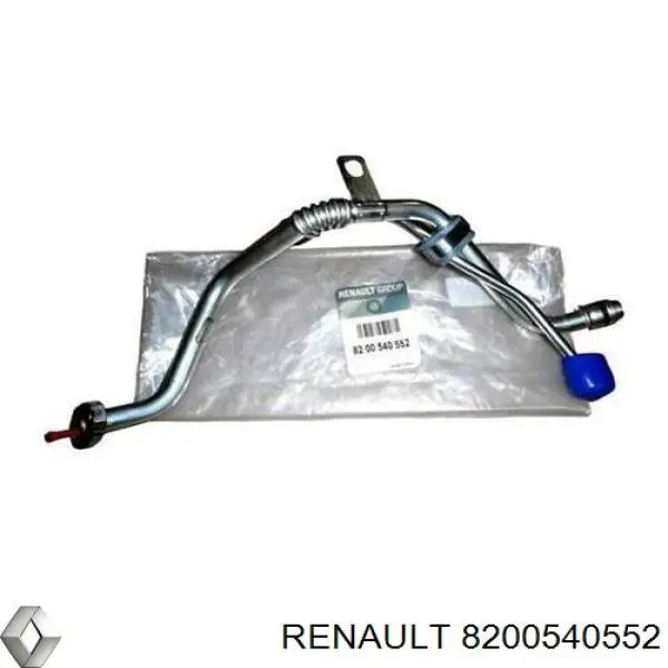 Трубка (шланг) подачи масла к турбине 8200540552 Renault (RVI)