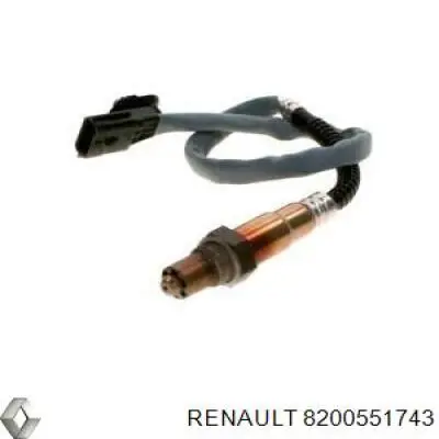 Лямбдазонд, датчик кислорода после катализатора Renault (RVI) 8200551743 цена, от 50.84 USD