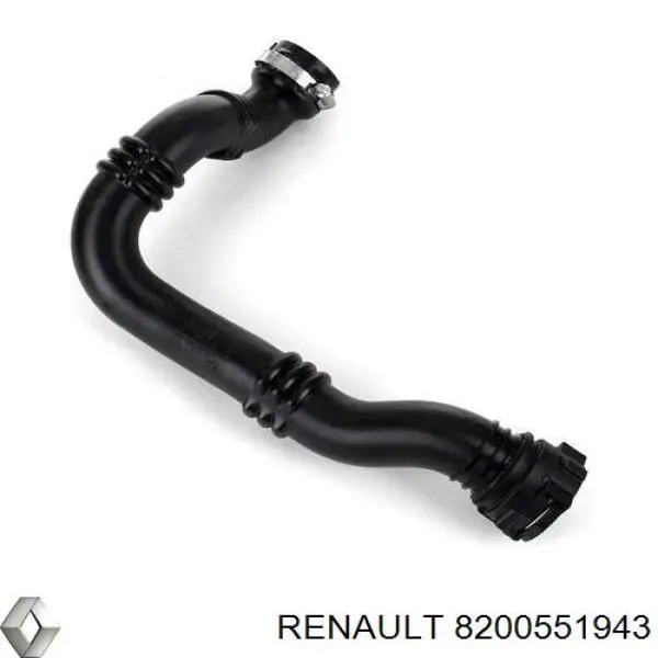 8200551943 Renault (RVI) mangueira (cano derivado direita de intercooler)