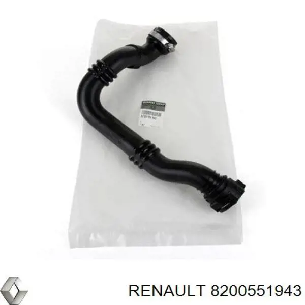 8200551943 RENAULT Tubo flexible de aire de sobrealimentación derecho original y equivalente