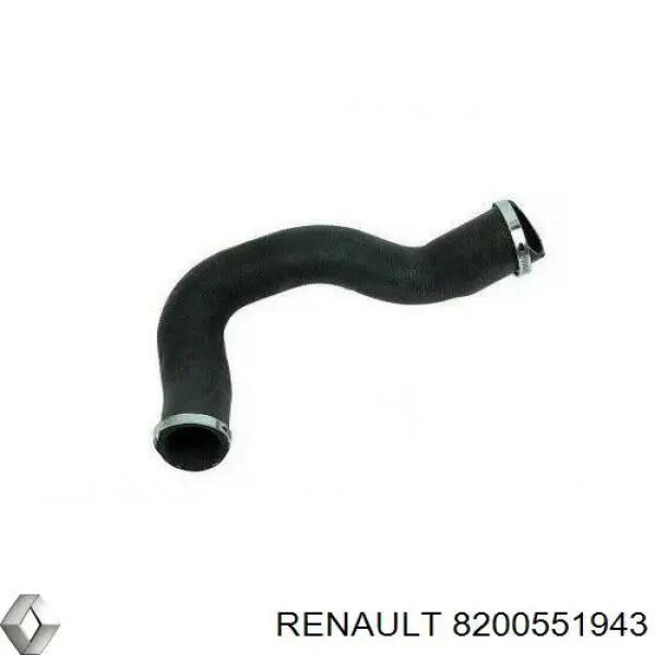 Шланг/патрубок интеркуллера Renault (RVI) 8200551943 цена, от 145.15 USD