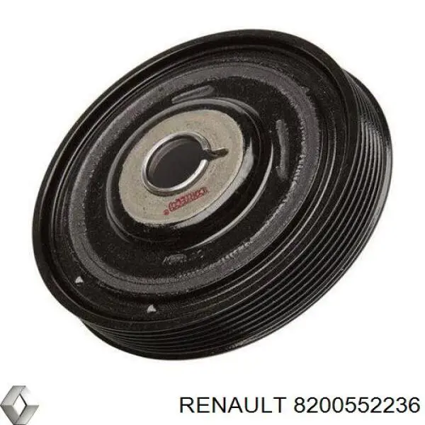 Polea, cigüeñal 8200552236 Renault (RVI)