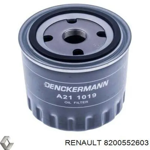 8200552603 Renault (RVI) масляный фильтр