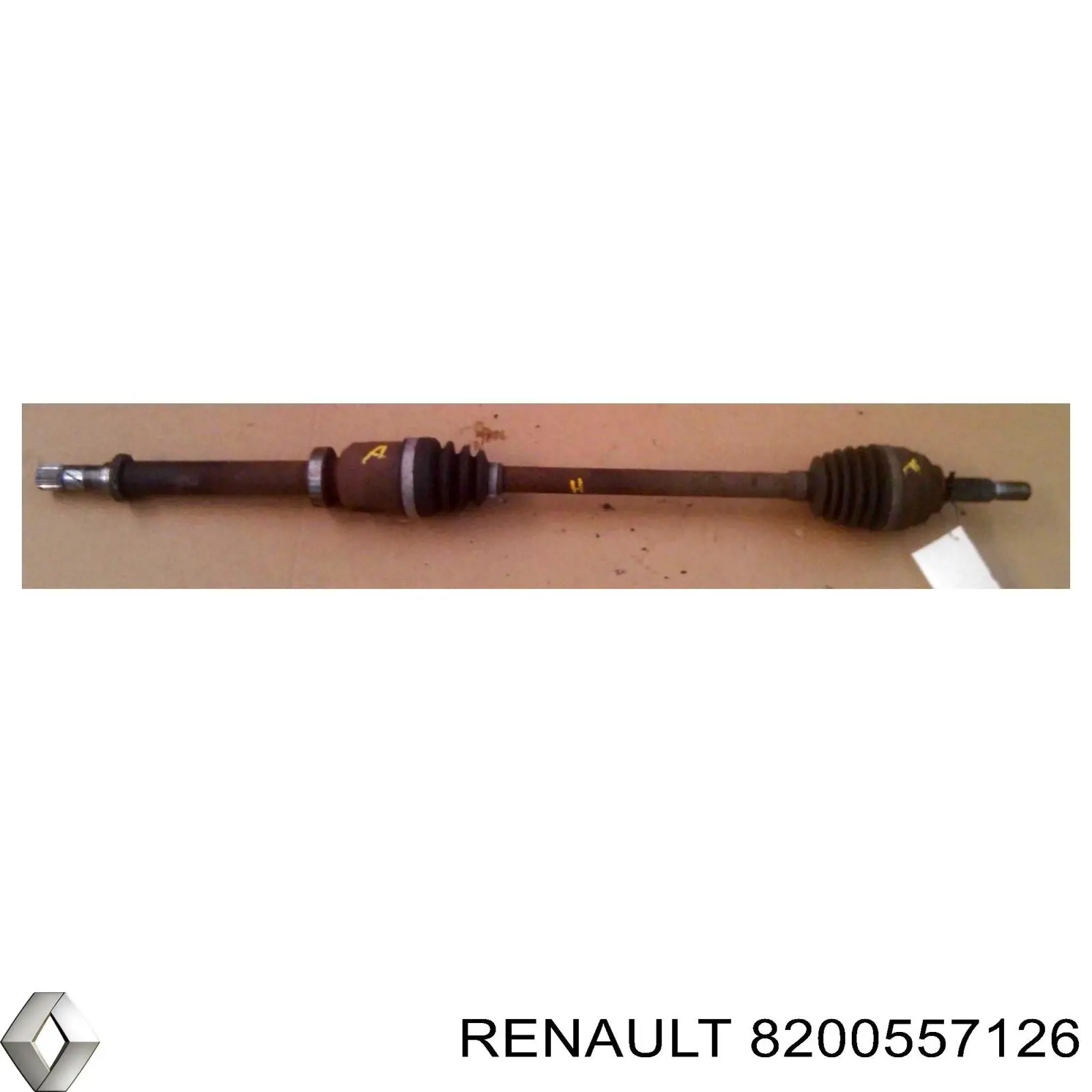 Купить 8200557126 Renault (RVI) Вал приводной правый