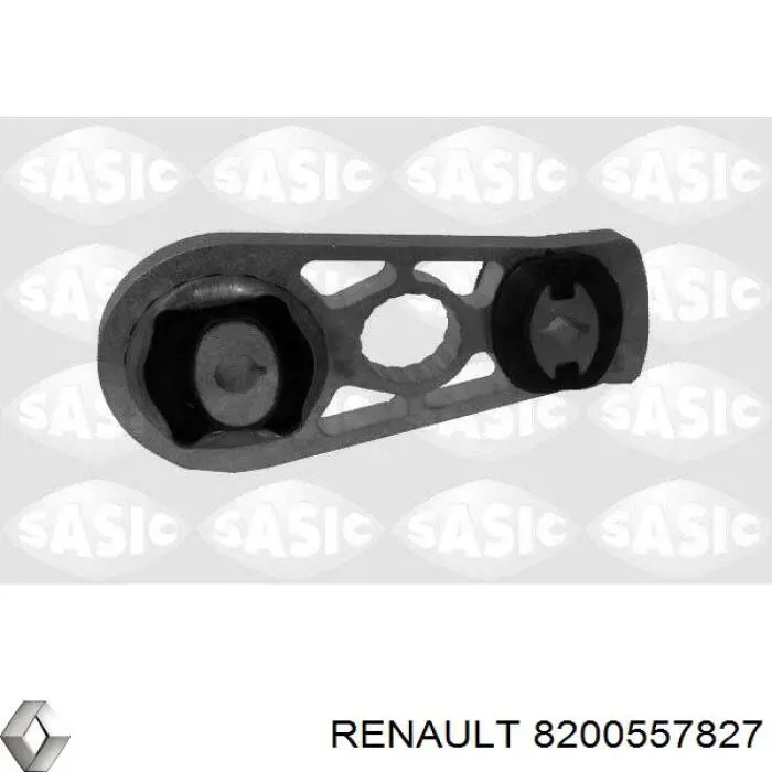 Soporte de motor trasero 8200557827 Renault (RVI)