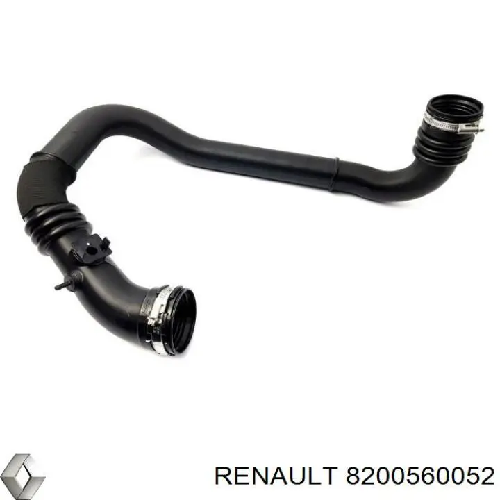 Патрубок интеркулера 8200560052 Renault (RVI)