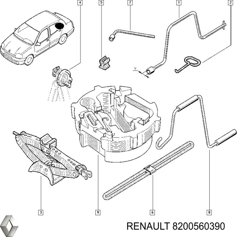 8200560390 Renault (RVI) 