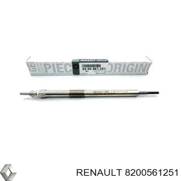 Свечи накала Renault (RVI) 8200561251 цена, от 30.30 USD