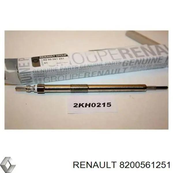 Свеча накала Renault (RVI) 8200561251