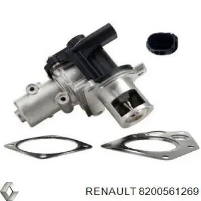 Купить 8200561269 Renault (RVI) Клапан EGR системы рециркуляции отработавших газов