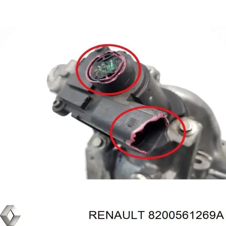 Приборы управления системы рециркуляции Renault (RVI) 8200561269A цена, от 25.34 USD