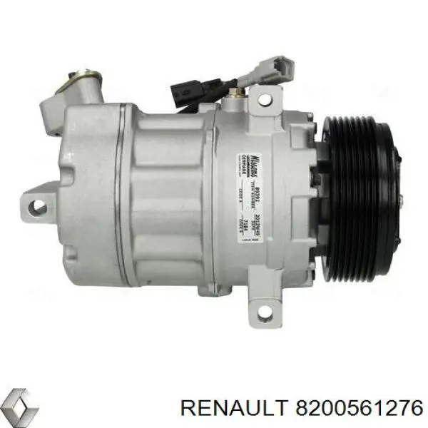 8200561276 Renault (RVI) compressor de aparelho de ar condicionado