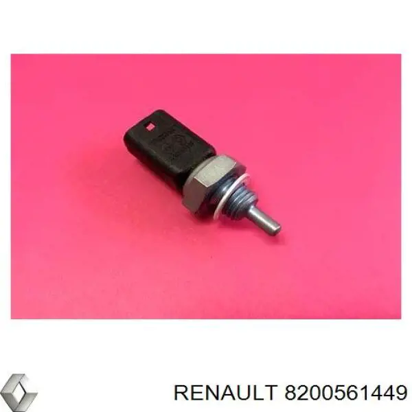 Sensor de temperatura do fluido de esfriamento Renault (RVI) 8200561449