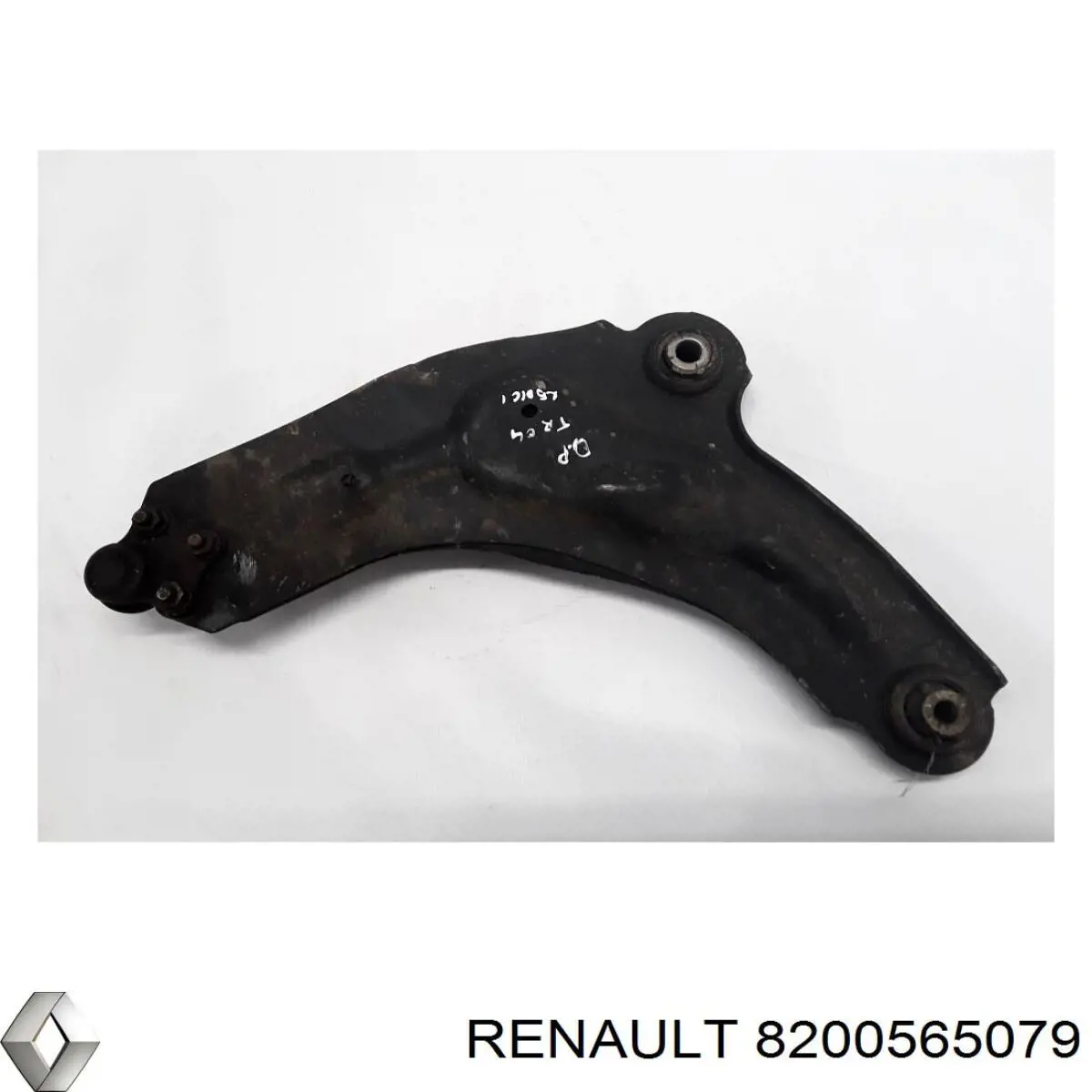 8200565079 Renault (RVI) braço oscilante inferior direito de suspensão dianteira