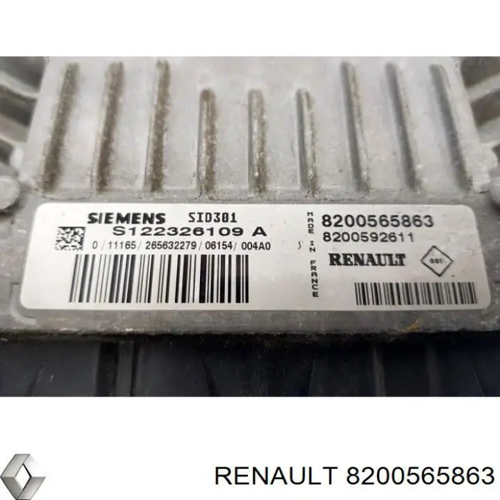 ЭБУ двигателем Renault (RVI) 8200565863 цена, от 18.08 USD