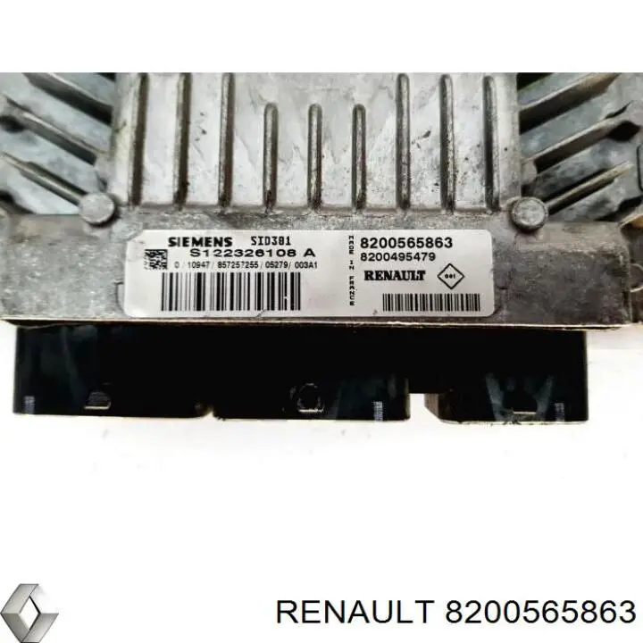 8200565863 Renault (RVI) Мозги двигателя