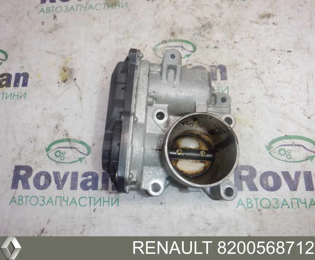 Заслонка воздушная Renault (RVI) 8200568712